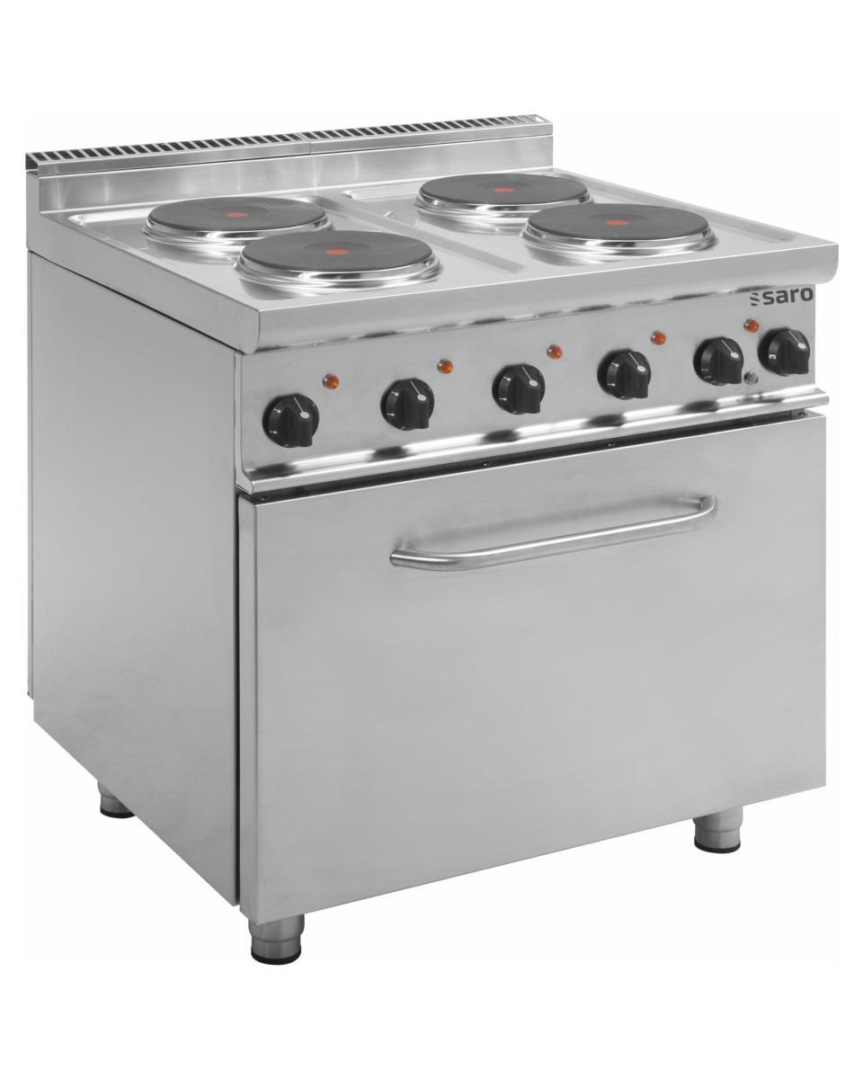 Herd - Elektro - Mit Backofen - 4 Brenner - Saro - 423-1080