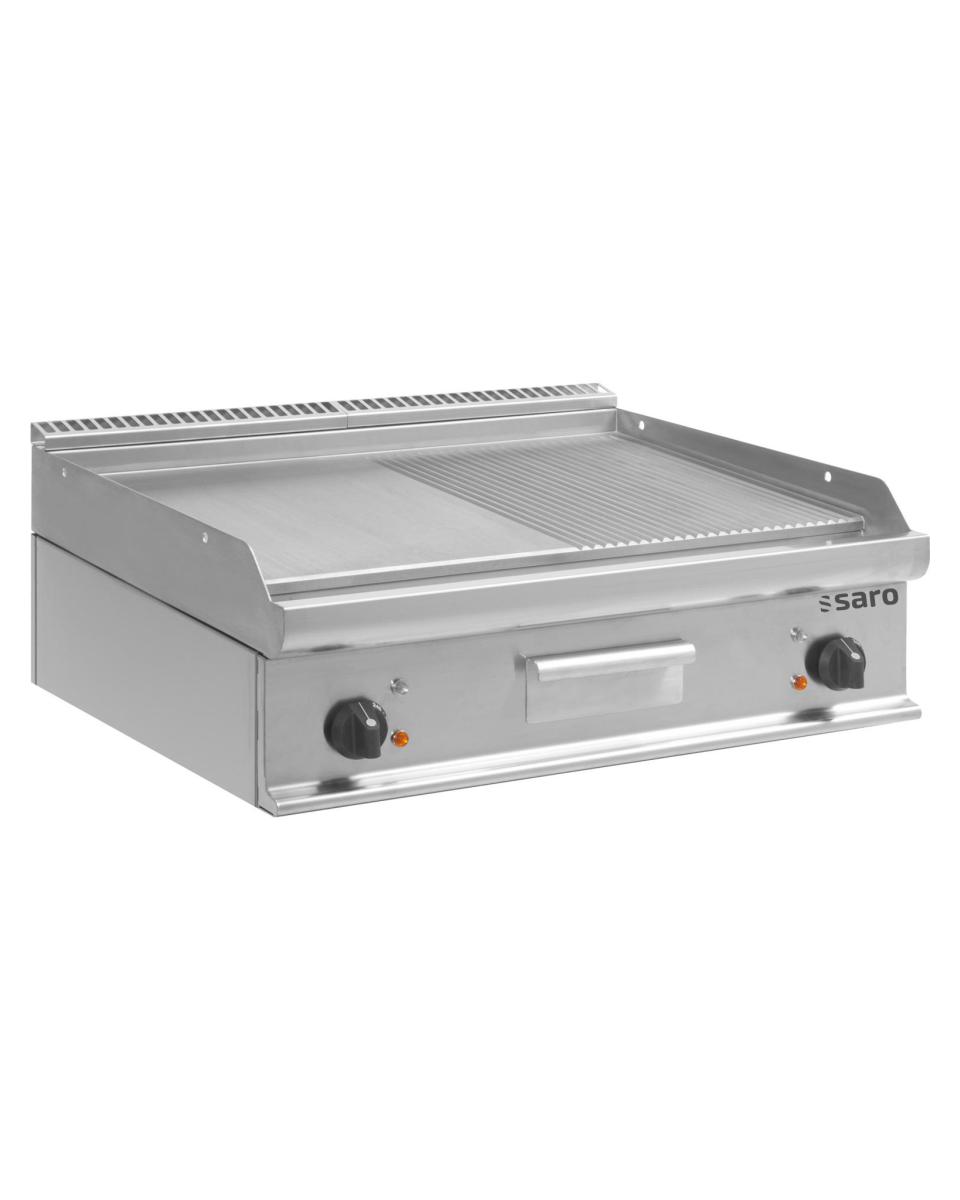 Grillplatte - Elektrisch - 2 Zonen - Saro - 423-1230