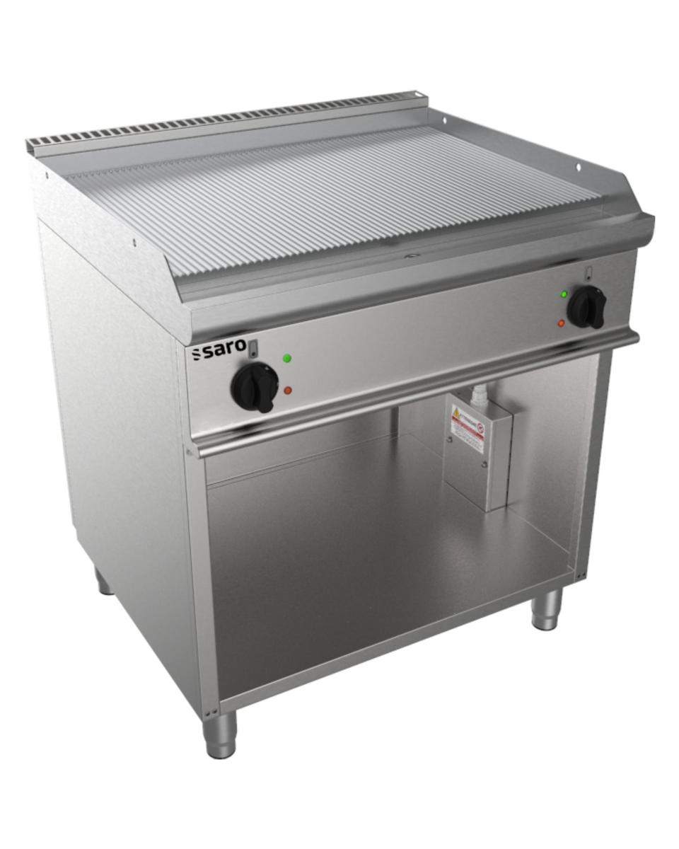 Grillplatte - Elektrisch - 2 Zonen - Saro - 423-1250