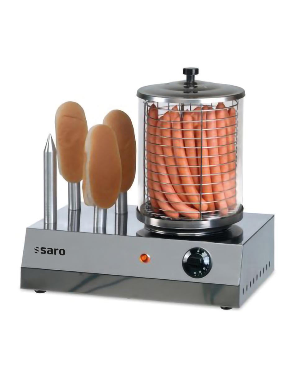 Hot Dog Gerät - Ø20 cm - 4 elektrische Sticks - Saro - 172-1065