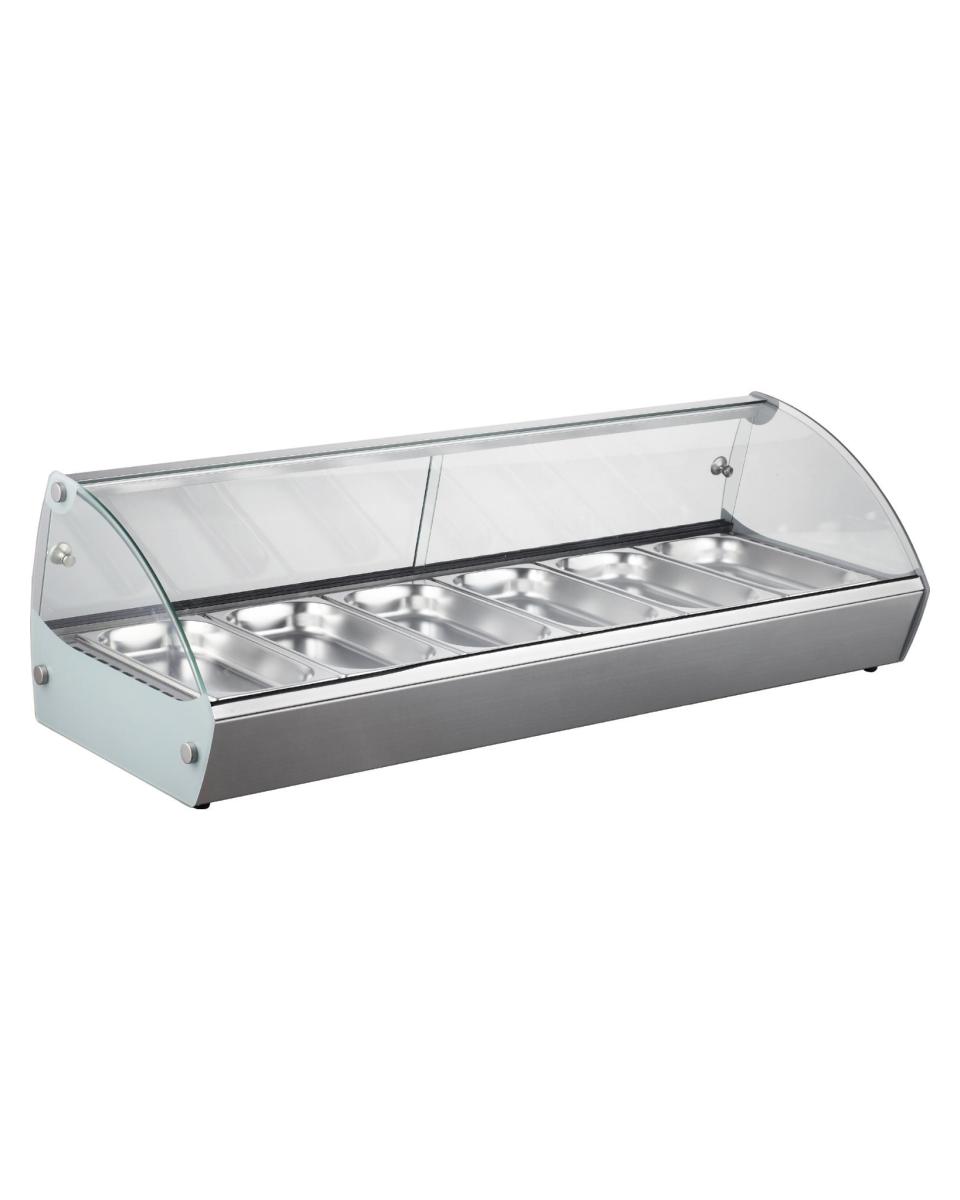 Warmhaltevitrine - 70 Liter - Saro - 330-1094