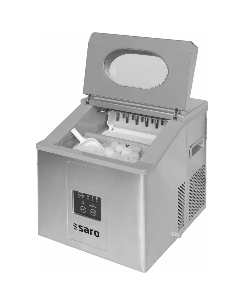 Eiswürfelmaschine - Hohlkegel-Eiswürfel - 15 kg / 24h - Saro - 325-1020