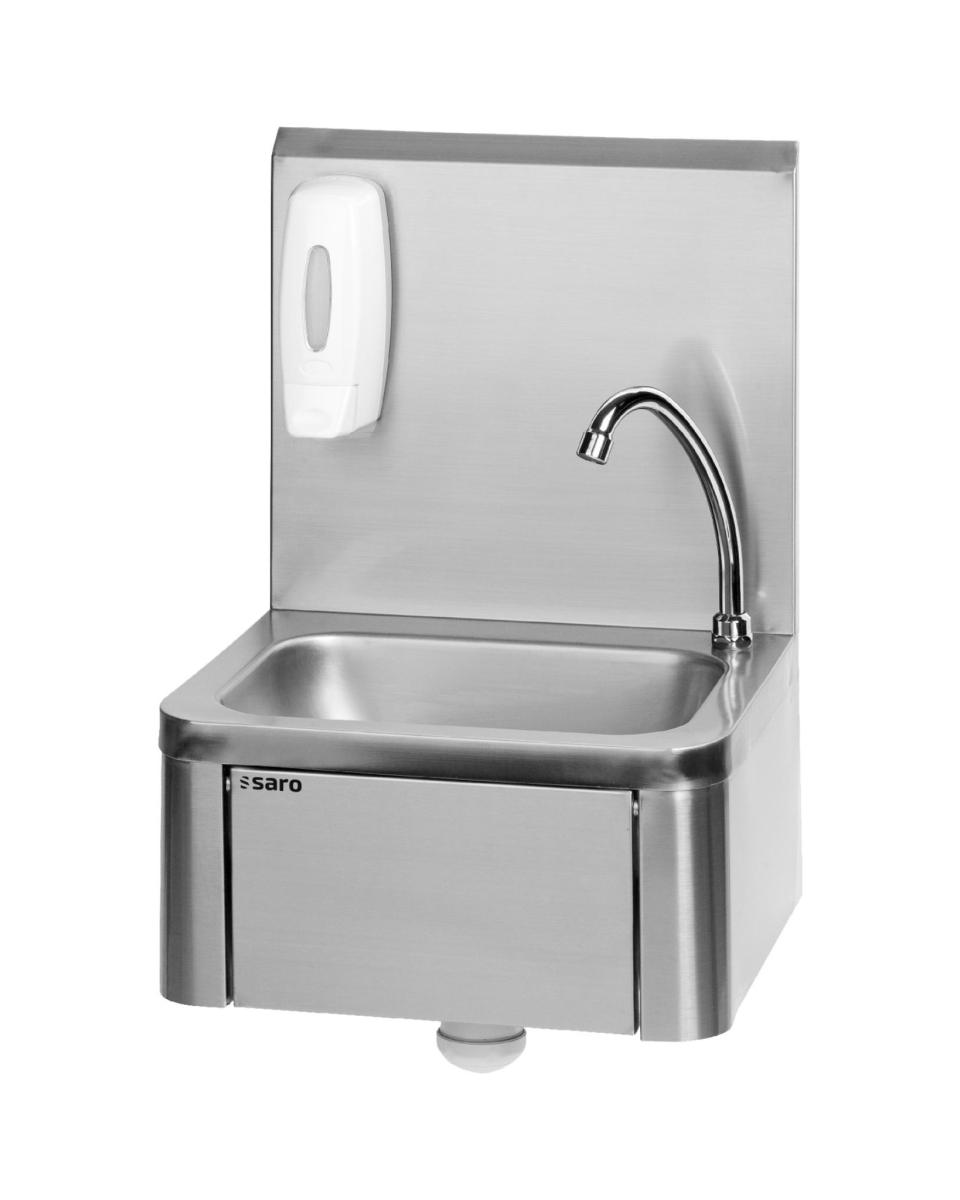 Handwaschbecken - Edelstahl - 40 x 34 cm - Saro - 353-1005