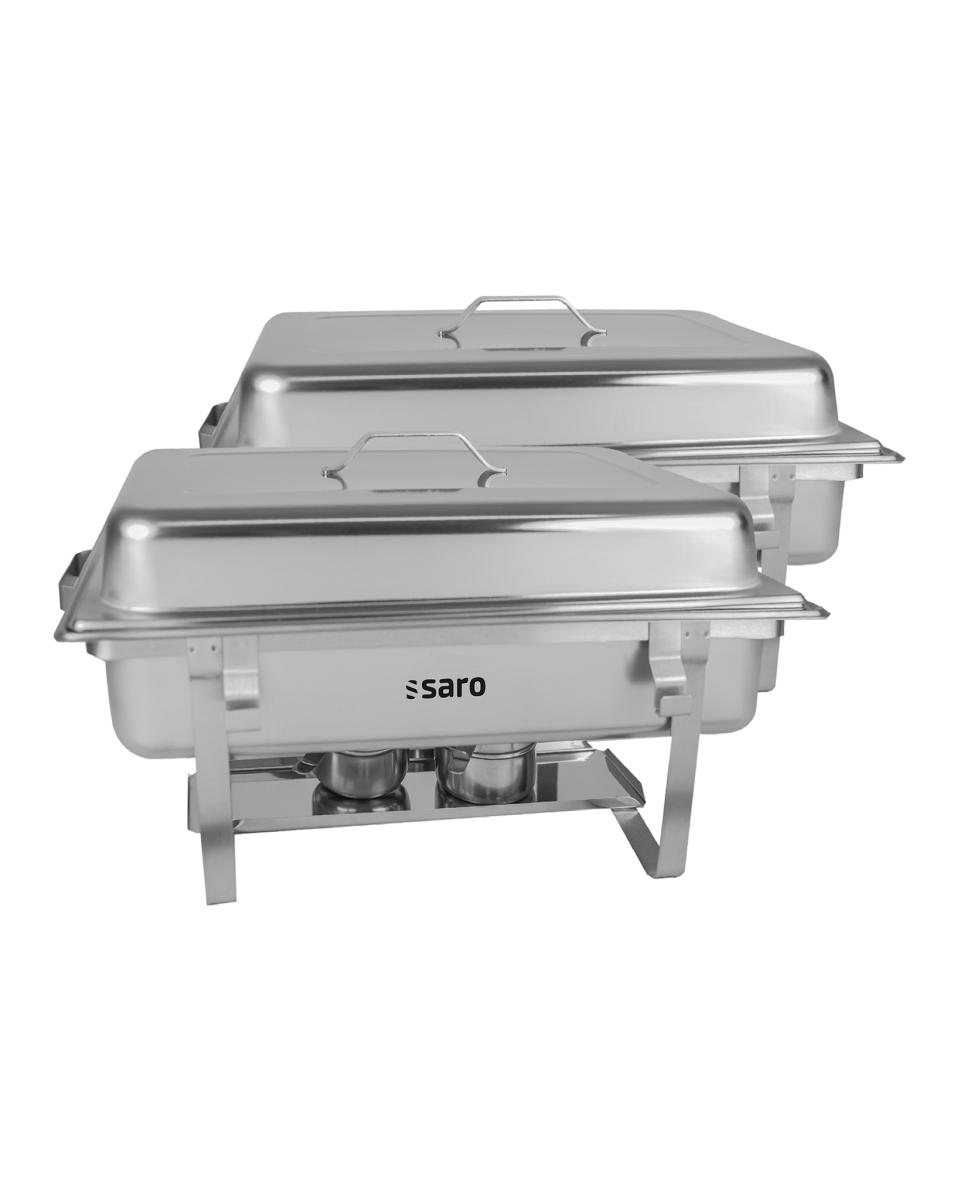 Chafing Dish - Doppelpackung - 1/1 GN - Saro - 213-1018