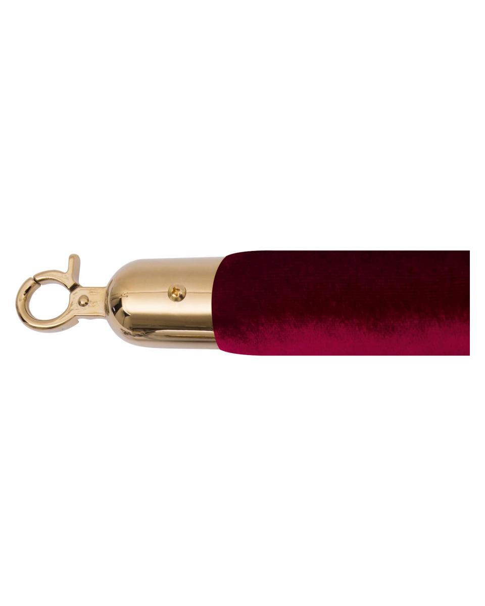Kordel für Absperrpfosten - Rot / Gold - Saro - 399-10262