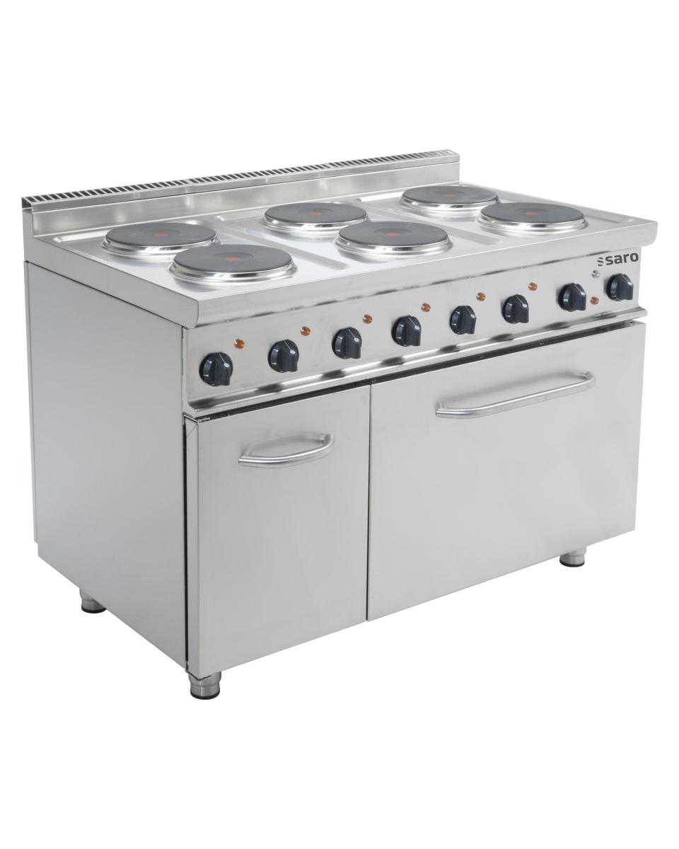 Herd - Elektrisch - Mit Backofen - 6 Brenner - Saro - 423-1085