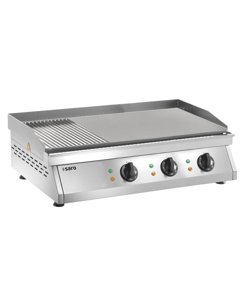 Grillplatte - Elektrisch - 3 Zonen - Saro - 172-3135