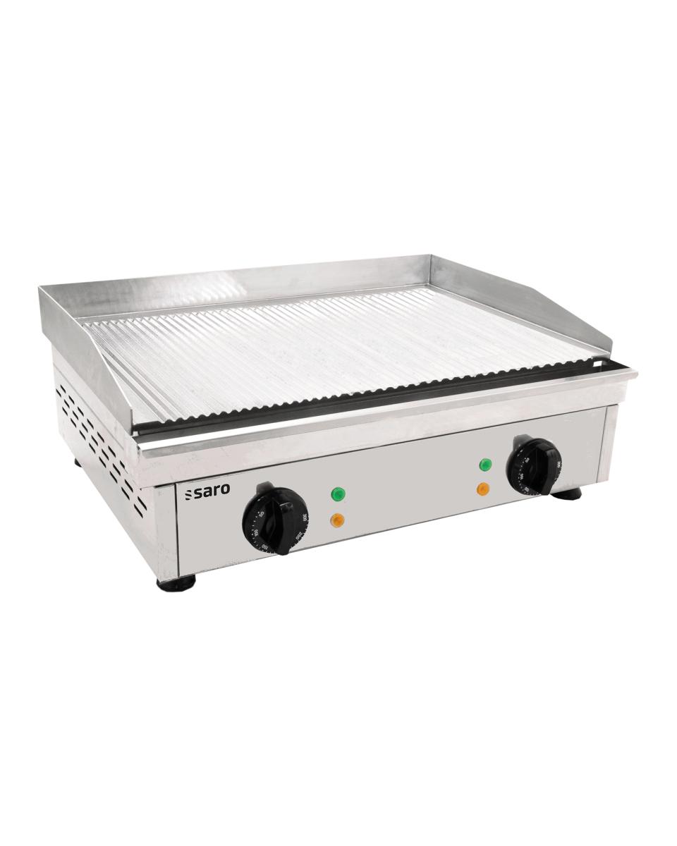 Grillplatte - Elektrisch - 2 Zonen - Saro - 172-3210