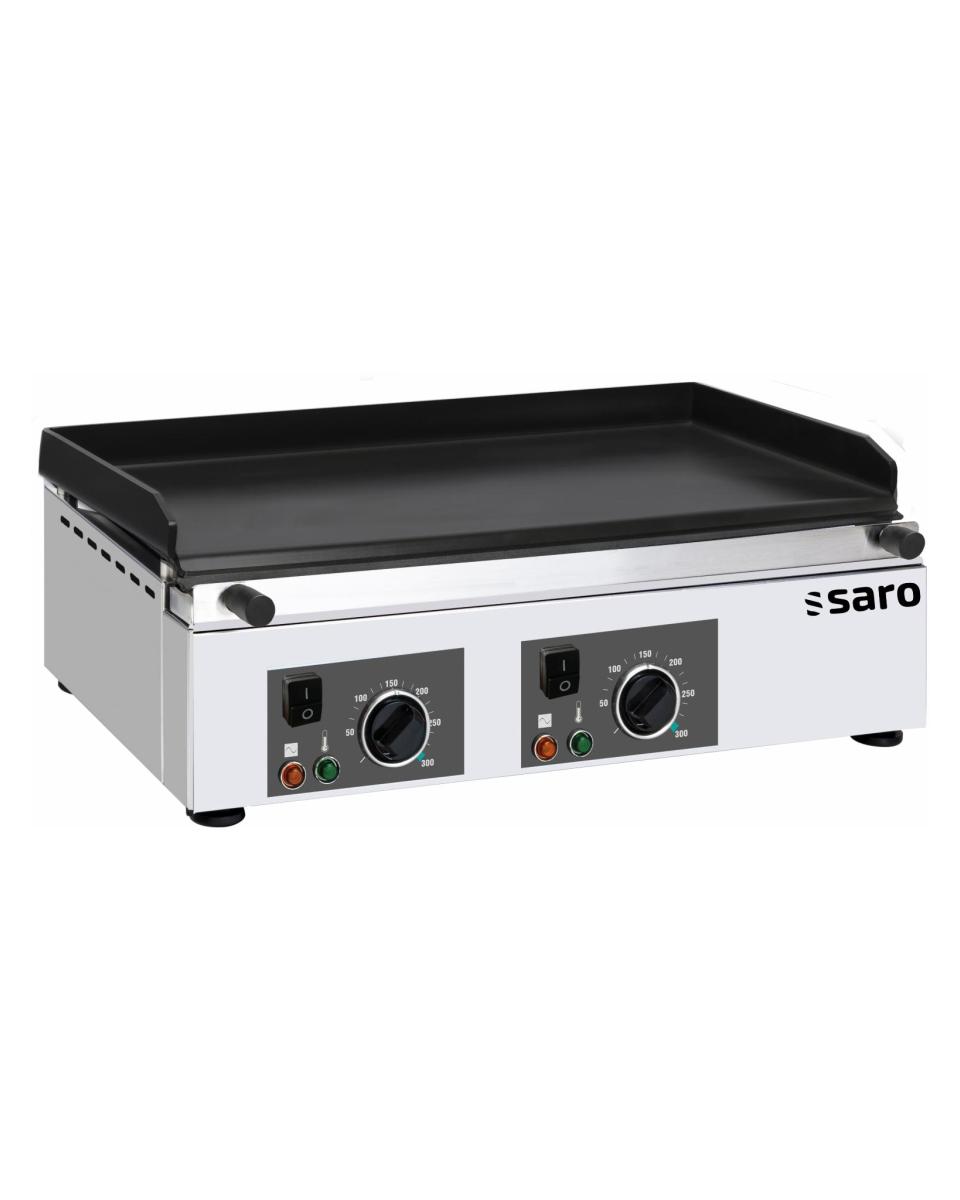 Grillplatte - Elektrisch - 2 Zonen - Saro - 458-1040