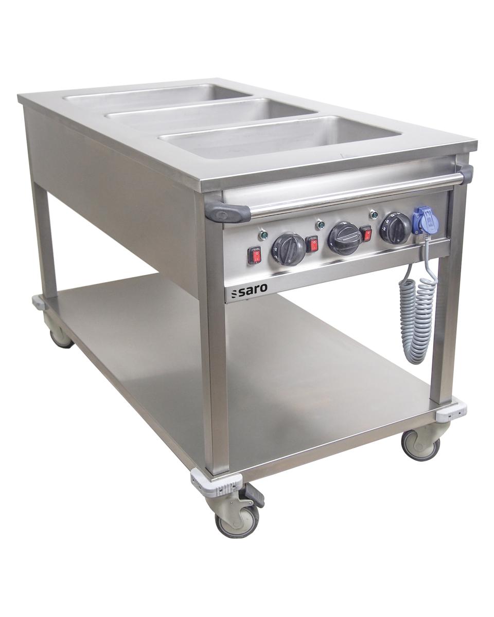 Bain Marie Wagen - 3 x 1/1 GN - Saro - 126-1505