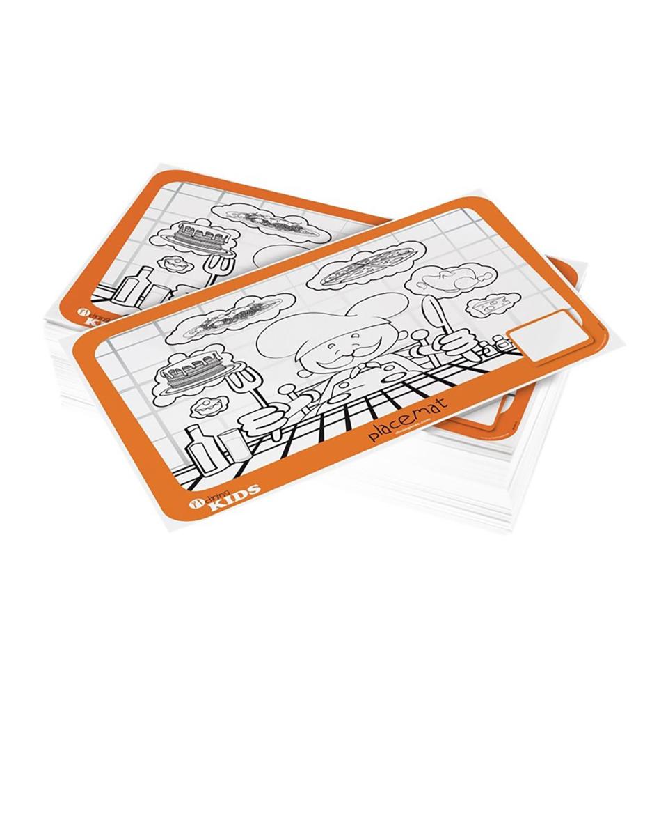 Tischsets zum Ausmalen - Dining Kids - H122