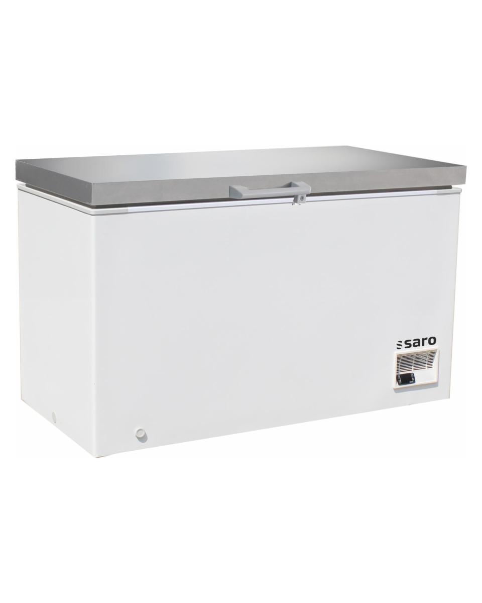Gefriertruhe – Digitale Temperaturregelung – Edelstahl – 339 Liter – 220 V – H 88,5 x B 143,5 x T 73 cm – Saro – 323-4600
