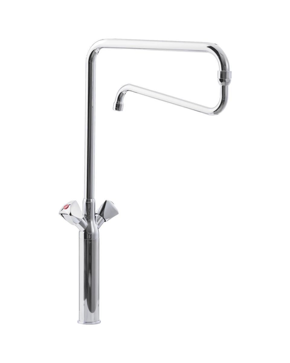 Einloch-Wasserhahn – hoch – drehbarer Auslauf – Saro – 457-1090