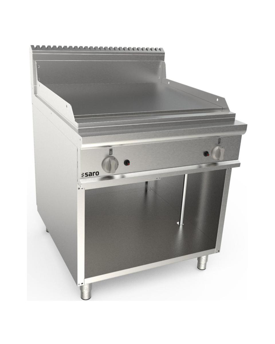 Grillplatte – Gas – Edelstahl – H 85 x B 80 x T 90 CM – Saro – 423-8635
