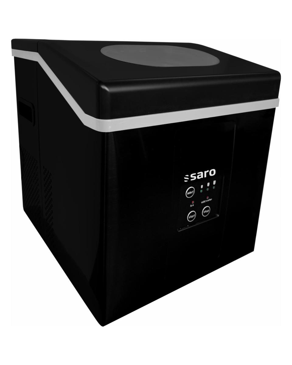 Eiswürfelmaschine – Edelstahl – 230 V – H 43 x B 35,6 x T 39,8 CM – Saro – 325-1023