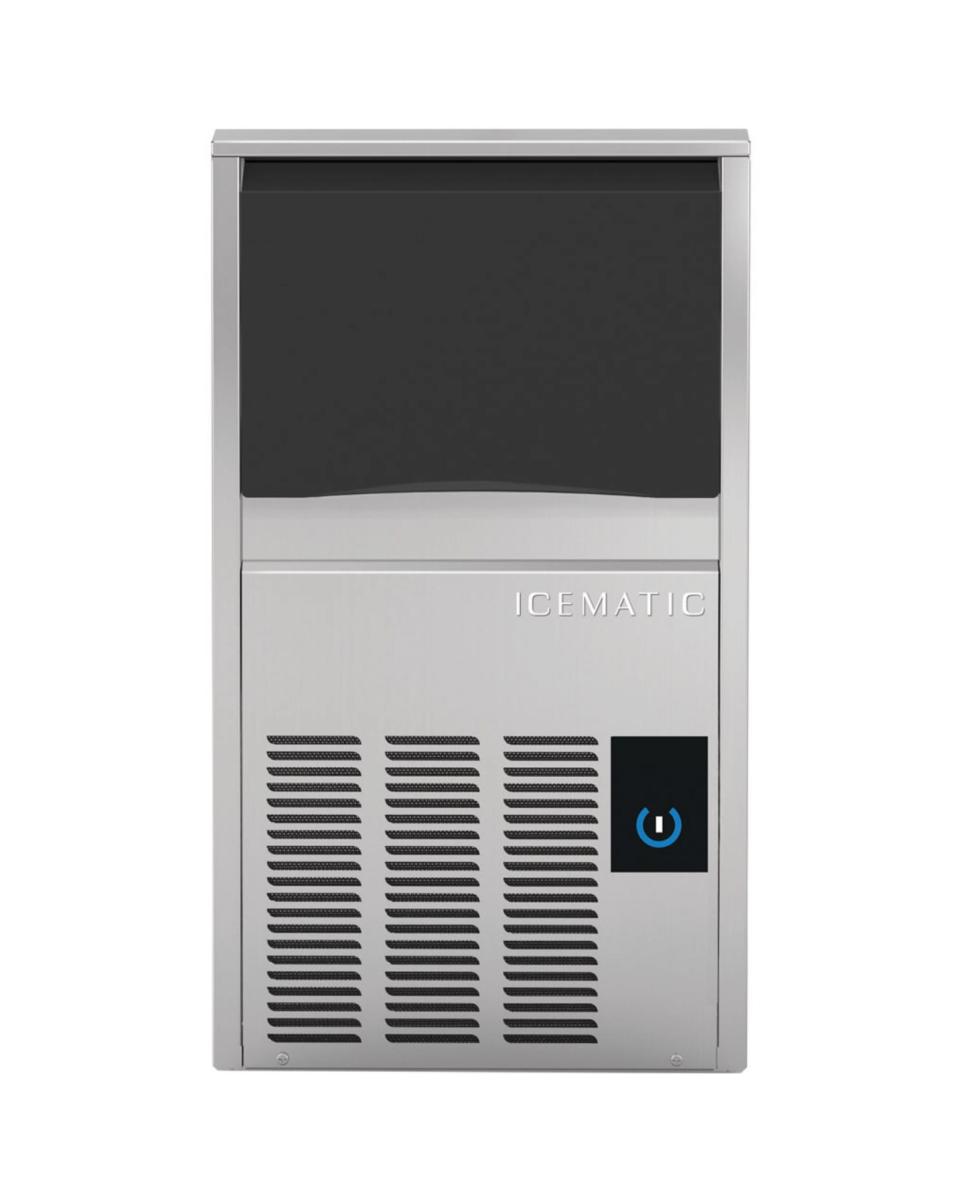 Eiswürfelmaschine – Edelstahl – 230 V – H 69 x B 40 x T 54 CM – Saro – 463-1505
