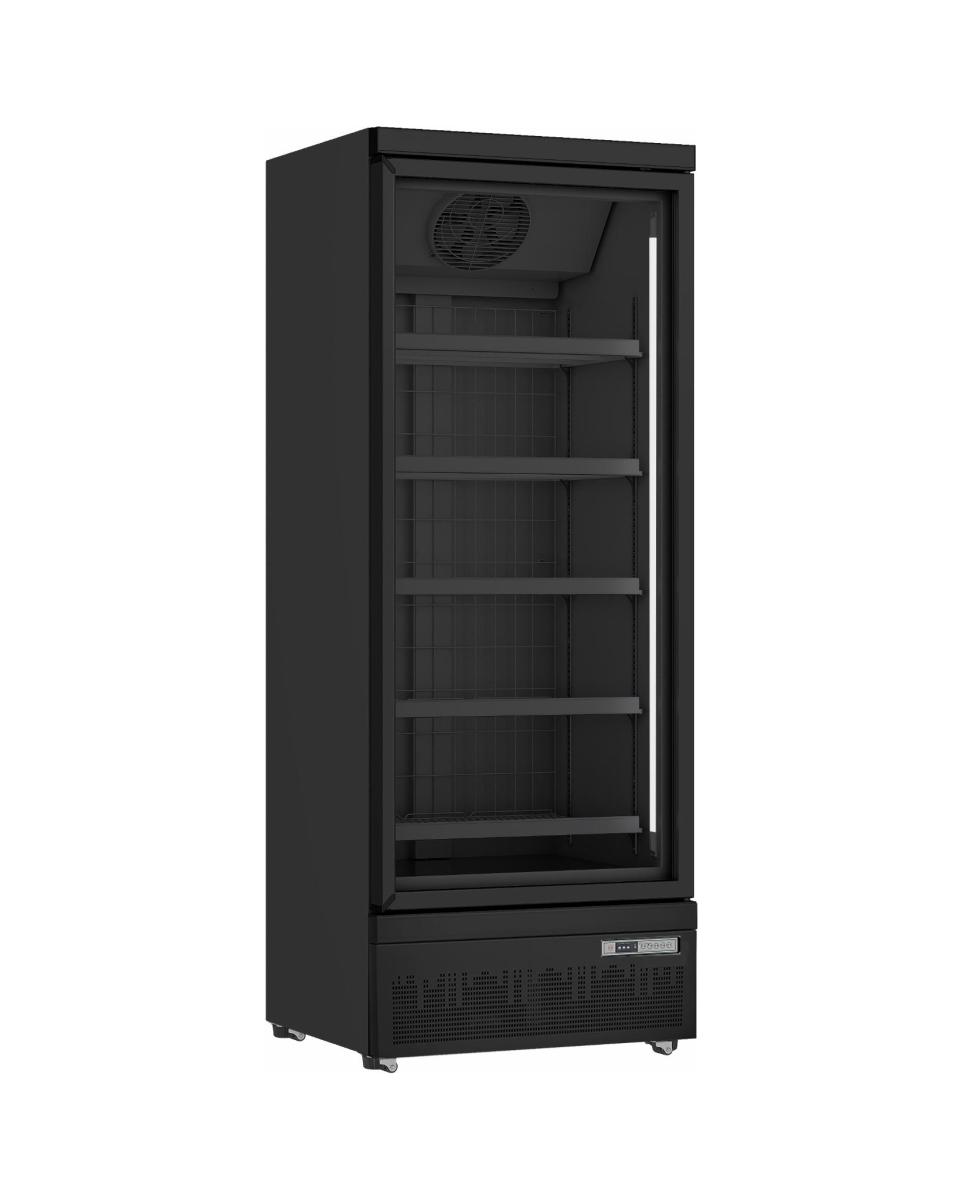 Gefrierschrank – Glastüren – digitale Temperaturregelung – pulverbeschichteter Stahl – 390 Liter – 230 V – H 200,3 x B 75 x T 76 cm – Saro – 453-1122