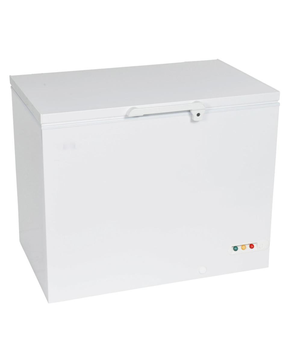 Gefrierschrank – Isolierter Klappdeckel – Manuelle Temperaturregelung – Pulverbeschichteter Stahl – 279 Liter – 230 V – H 86,5 x B 105,5 x T 65,5 cm – Saro – 481-1055