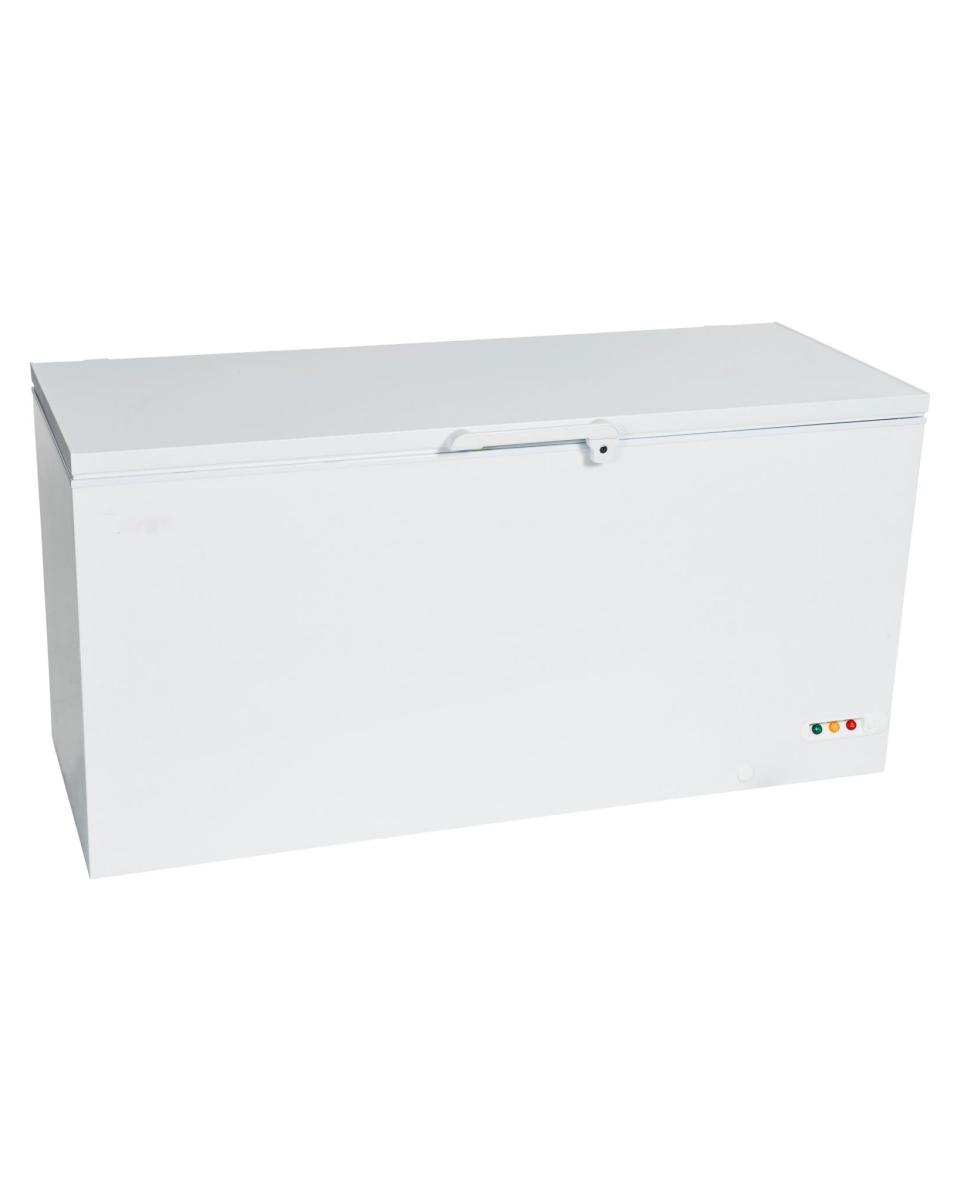 Gefrierschrank – Isolierter Klappdeckel – Manuelle Temperaturregelung – Pulverbeschichteter Stahl – 492 Liter – 230 V – H 86,5 x B 170,5 x T 65,5 cm – Saro – 481-1070