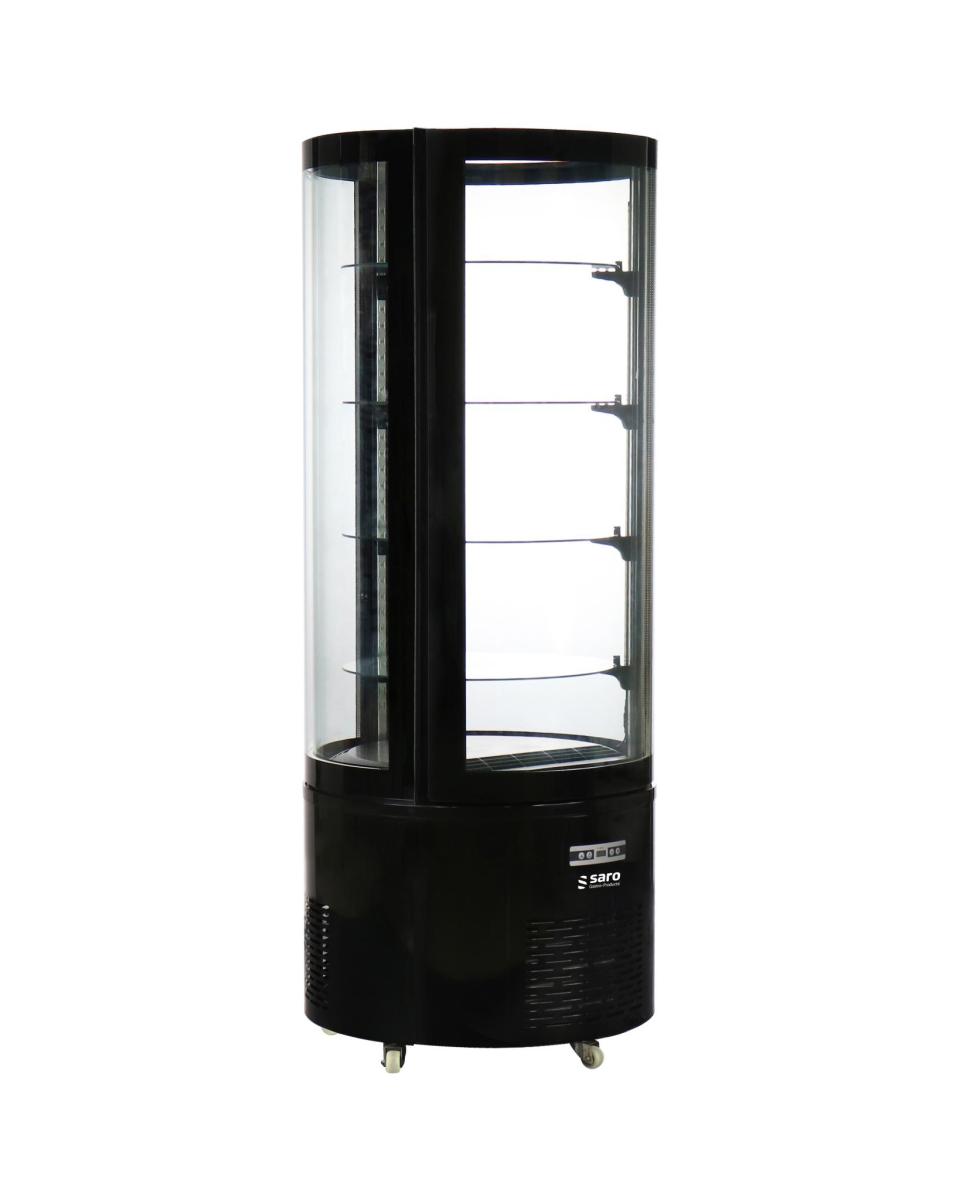 Kuchenvitrine – Digitale Temperaturregelung – Kunststoff – 297 Liter – 230 V – H 175 x B 68 x T 68 cm – Saro – 330-1128