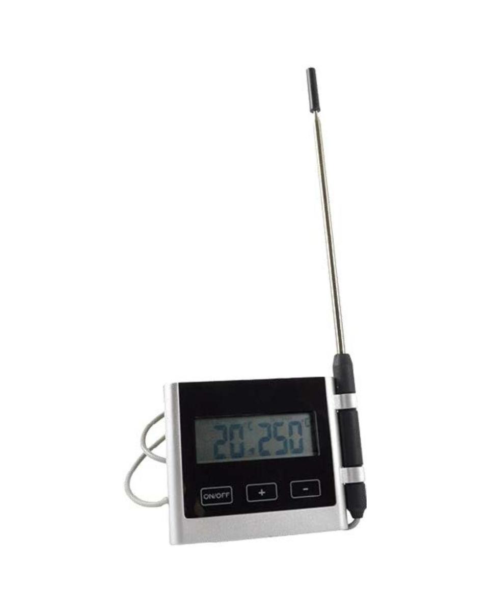 Sondenthermometer – Digital – Wasserdicht – H 1,4 x B 7,2 x T 6,4 CM – Saro – 484-1030