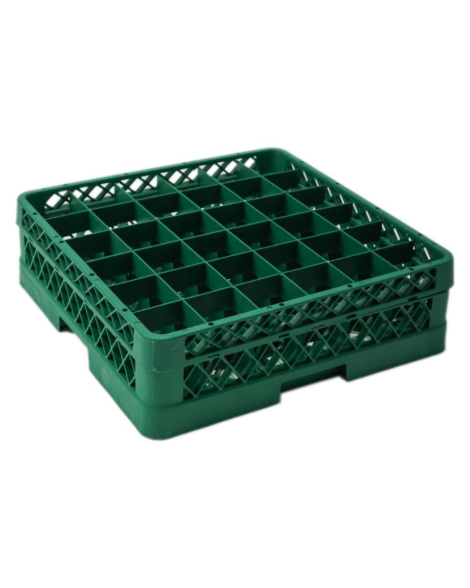 Spülmaschinenkorb – 36 Gläser – Grün – Polypropylen – H 10 x B 50 x T 50 CM – Saro – 508-1025