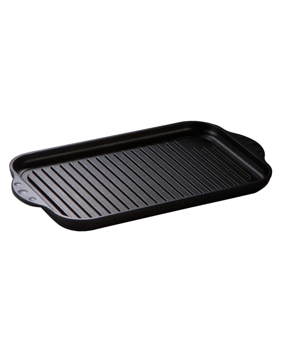 Grillplatte – H 2,5 x B 36,5 x T 21,5 cm – Eurolux – EU1002-3