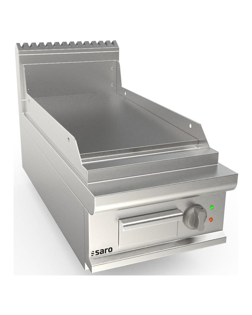 Grilltisch – elektrisch – Edelstahl – 400 V – H 27 x B 40 x T 90 cm – Saro – 423-8700