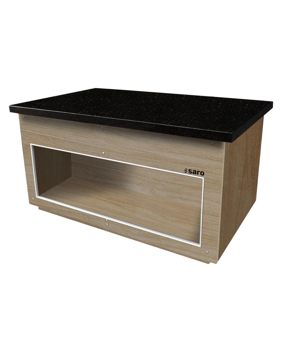 Buffetelement - Braun - H 85 x B 160 x T 88 CM - Saro - 366-2500