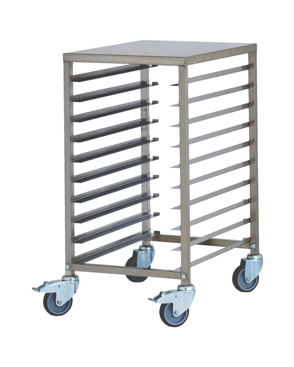 Bäckereiwagen – Edelstahl – H 90 x B 46,3 x T 61,5 CM – Saro – 487-1090