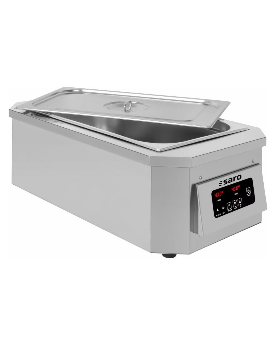 Schokoladenwärmer – Edelstahl – 17 Liter – 220–240 V – H 25 x B 70 x T 39 cm – Saro – 421-2600