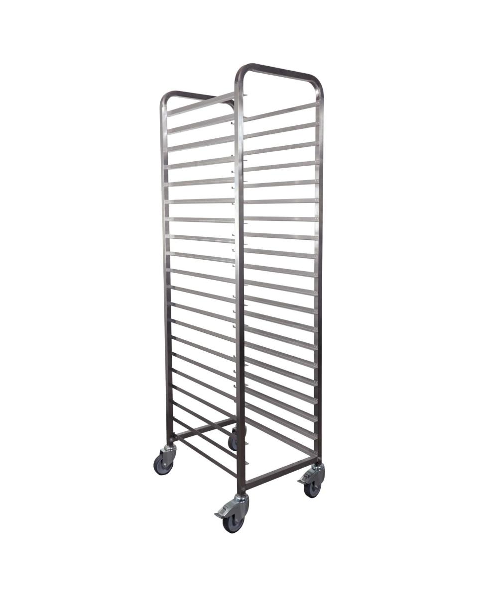 Kühlwagen – Edelstahl – H 185 x B 49,5 x T 64,6 CM – Saro – 487-1010