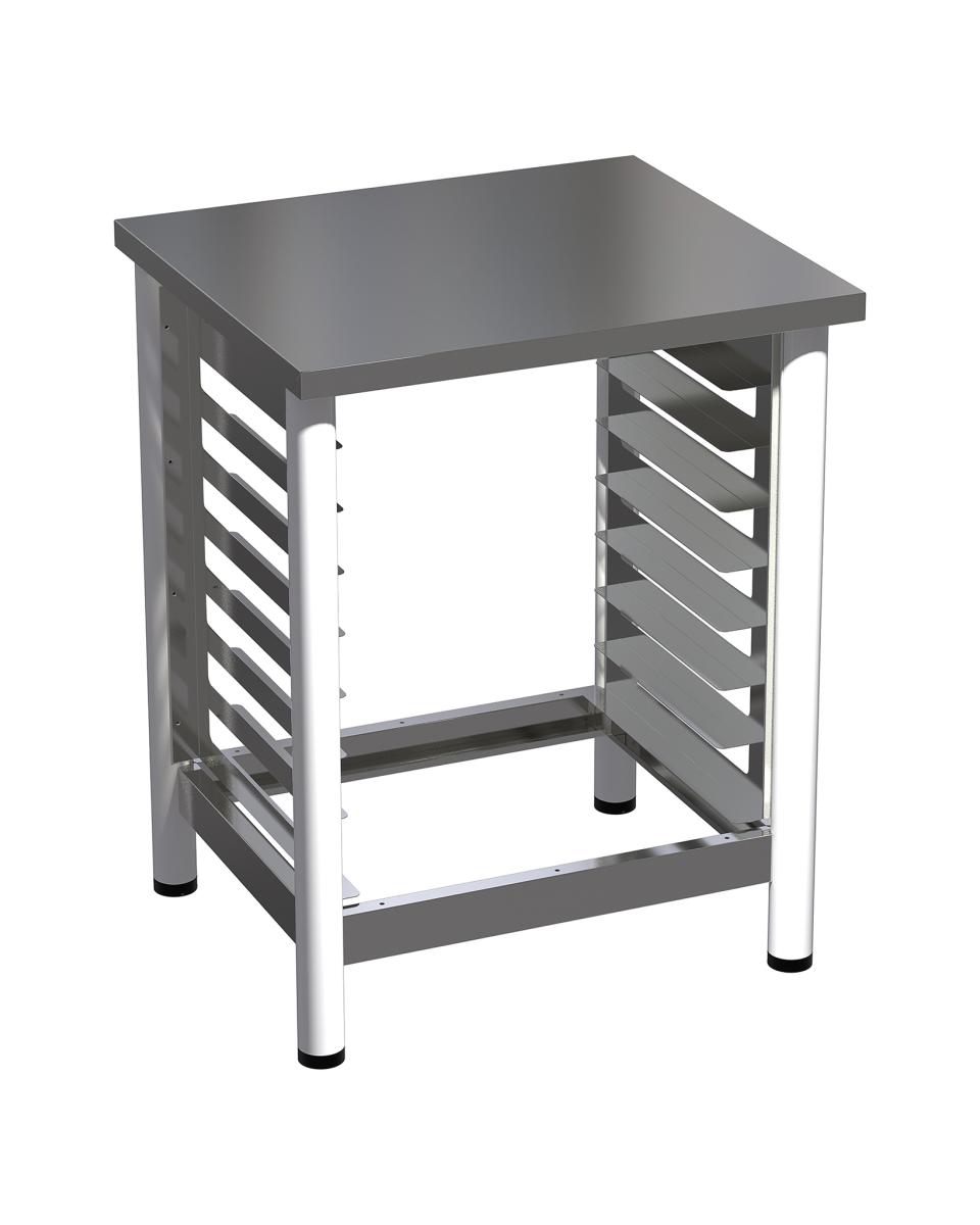 Sockel – Edelstahl – H 85 x B 68 x T 61 CM – Saro – 455-4005