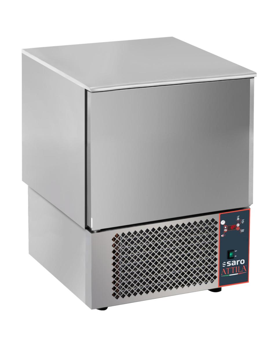 Schockfroster - 7x 1/1 GN - Digitale Temperaturregelung - Edelstahl - 190 Liter - 230V - H 131 x B 75 x T 75 CM - Saro - 455-1507
