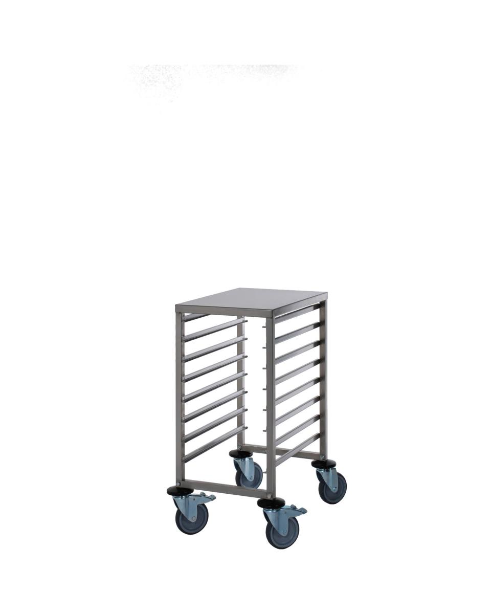Regalwagen - Edelstahl - H 84,5 x B 46 x T 61,3 CM - Saro - 487-1060