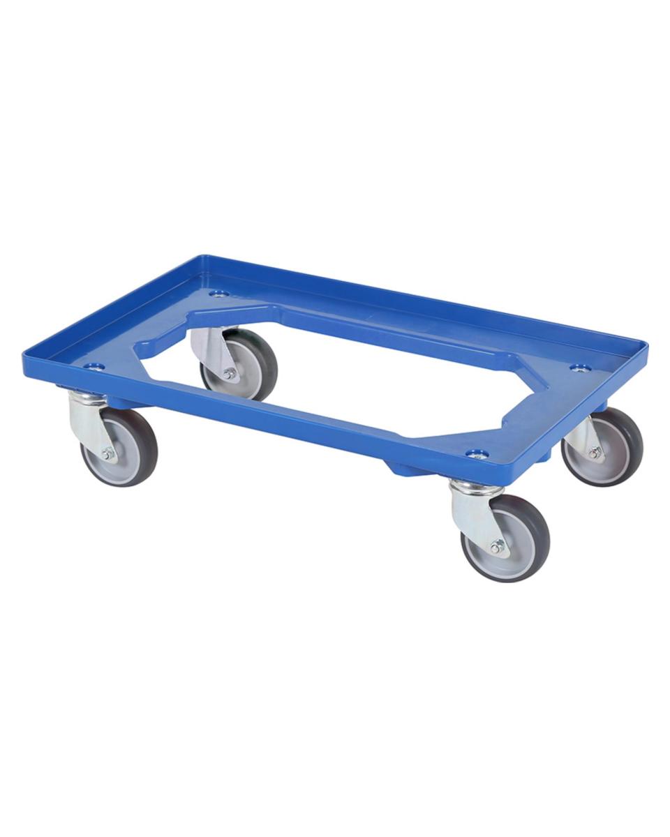 Transportwagen - Kunststoff - H 8,7 x B 60 x T 40 CM - Saro - 174-3005
