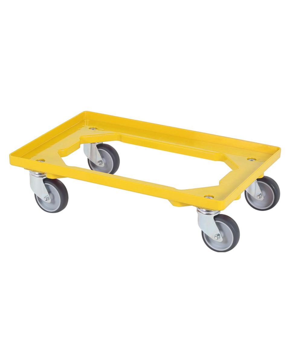 Transportwagen - Kunststoff - H 8,7 x B 60 x T 40 CM - Saro - 174-3010