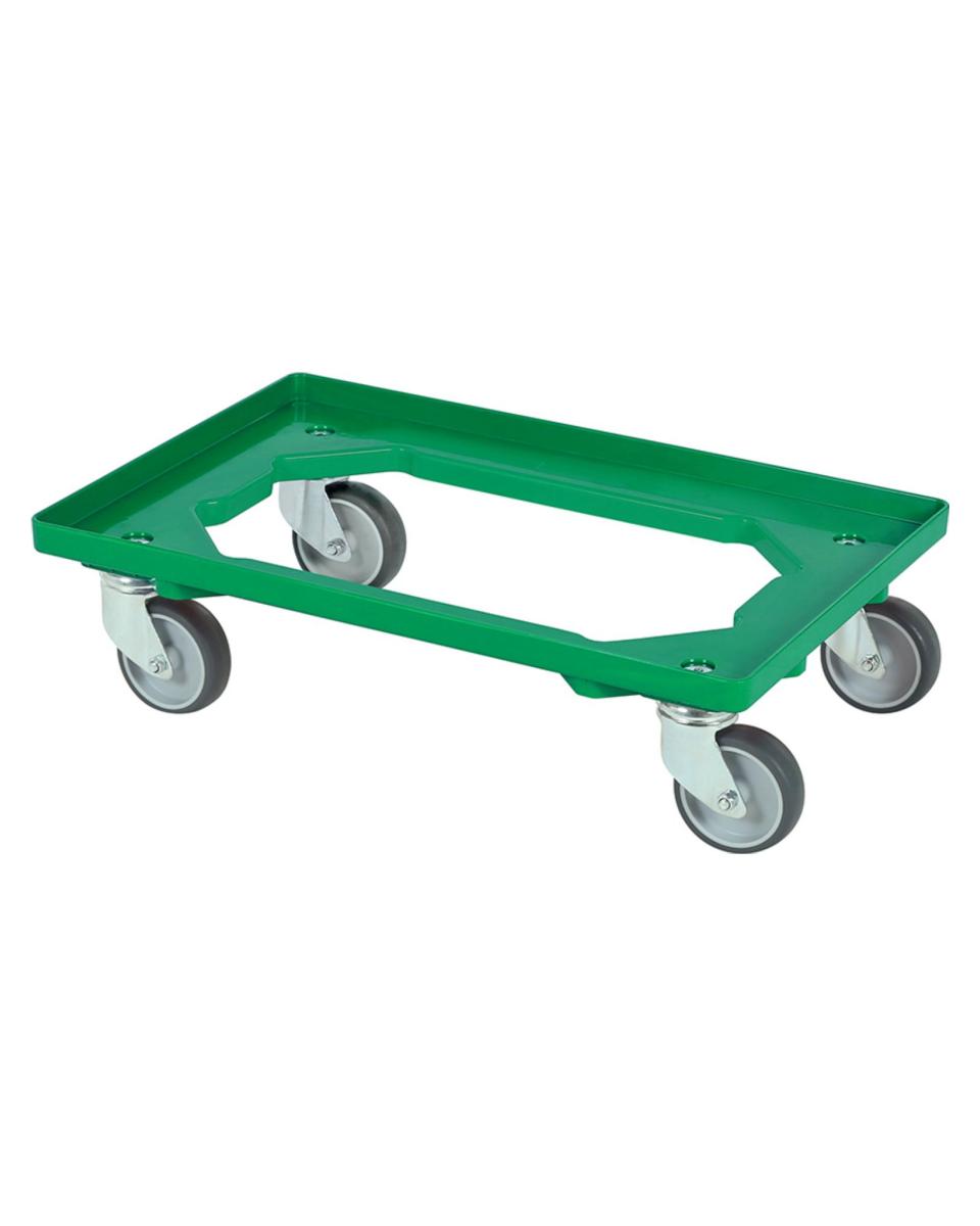 Transportwagen - Kunststoff - H 8,7 x B 60 x T 40 CM - Saro - 174-3015