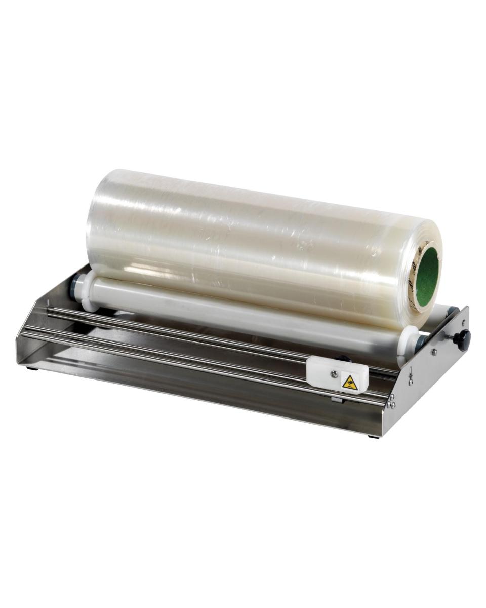 Frischhaltefolienspender – Edelstahl – H 9 x B 56 x T 29 CM – Saro – 490-1000