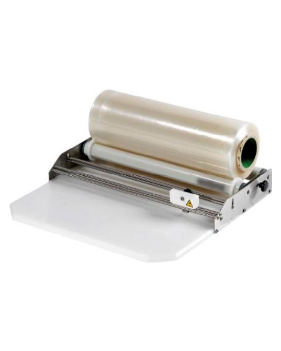 Frischhaltefolienspender – Edelstahl – H 9 x B 56 x T 51 CM – Saro – 490-1005
