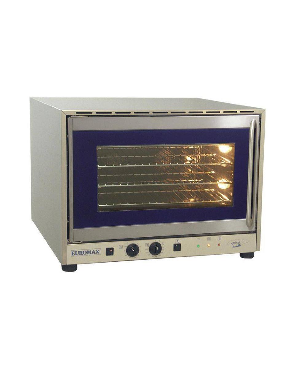 Heißluftofen - Beschwadung - Bäckerei 60x40 cm - 4 Gitter - 400V - Euromax