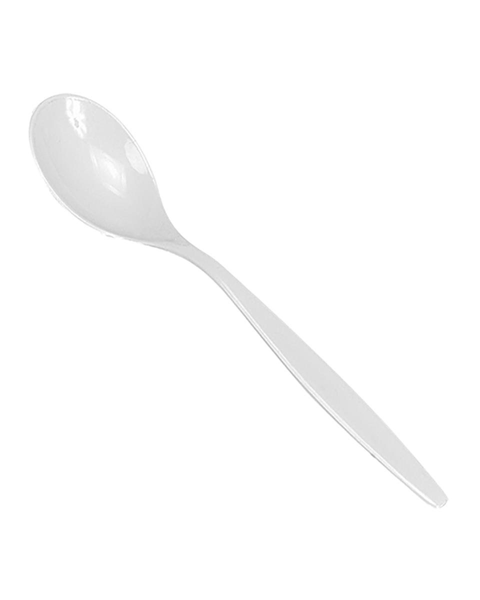Esslöffel – 0,25 kg – 19 cm – Styrol-Acrylnitril (San) – Weiß – WACA – 937157