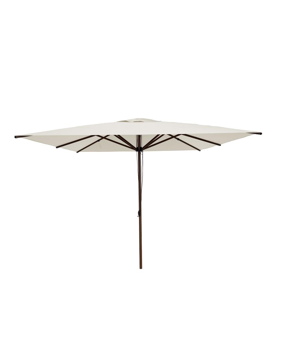 Gastronomie-Sonnenschirm – Luna quadratisch – 300 x 300 cm – Beige – G-Line