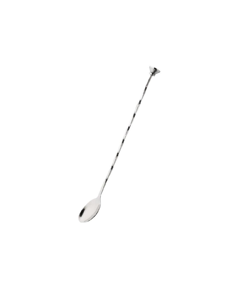 Olympia Edelstahl Barlöffel mit Stößel - K474