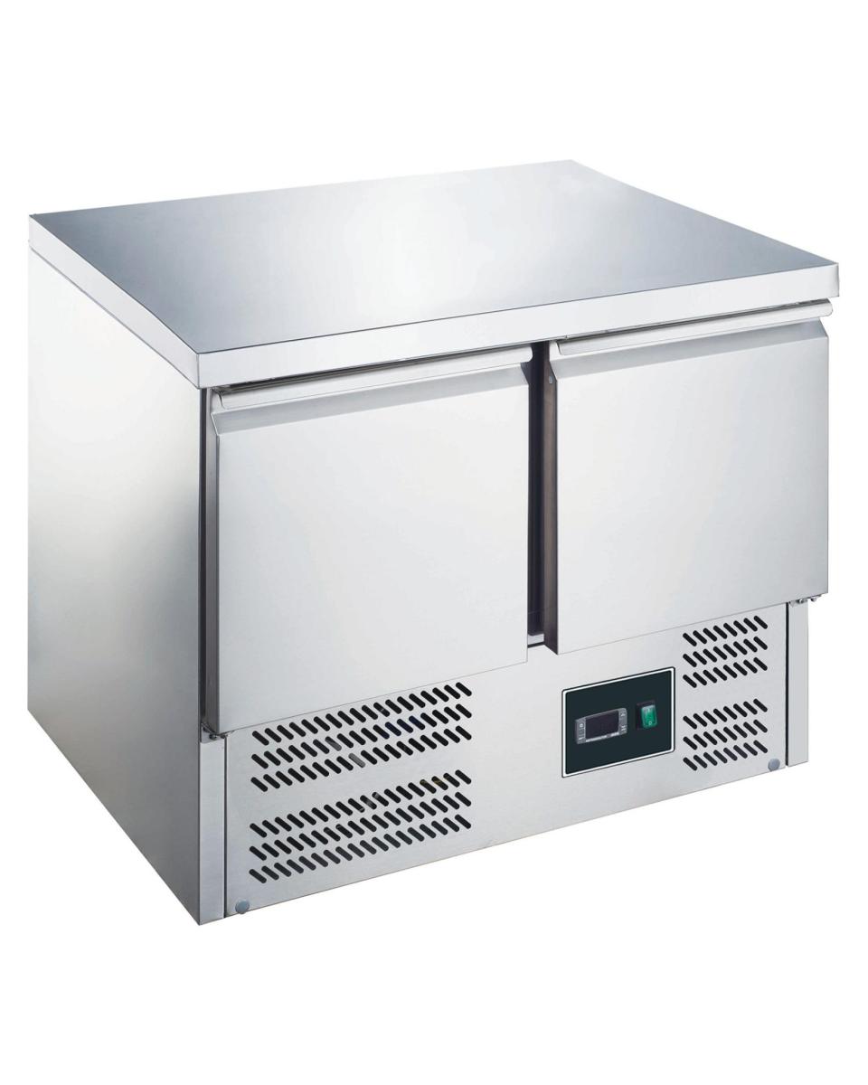 Gekühlte Werkbank – Digitale Temperaturregelung – Edelstahl – 198 Liter – 230 V – H 87,6 x B 90,3 x T 70 cm – Saro – 465-1010