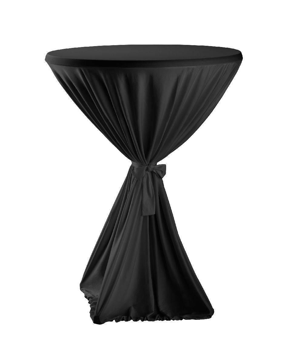 Stehtisch-Husse - Garden - Schwarz - Ø70-85cm - Dena