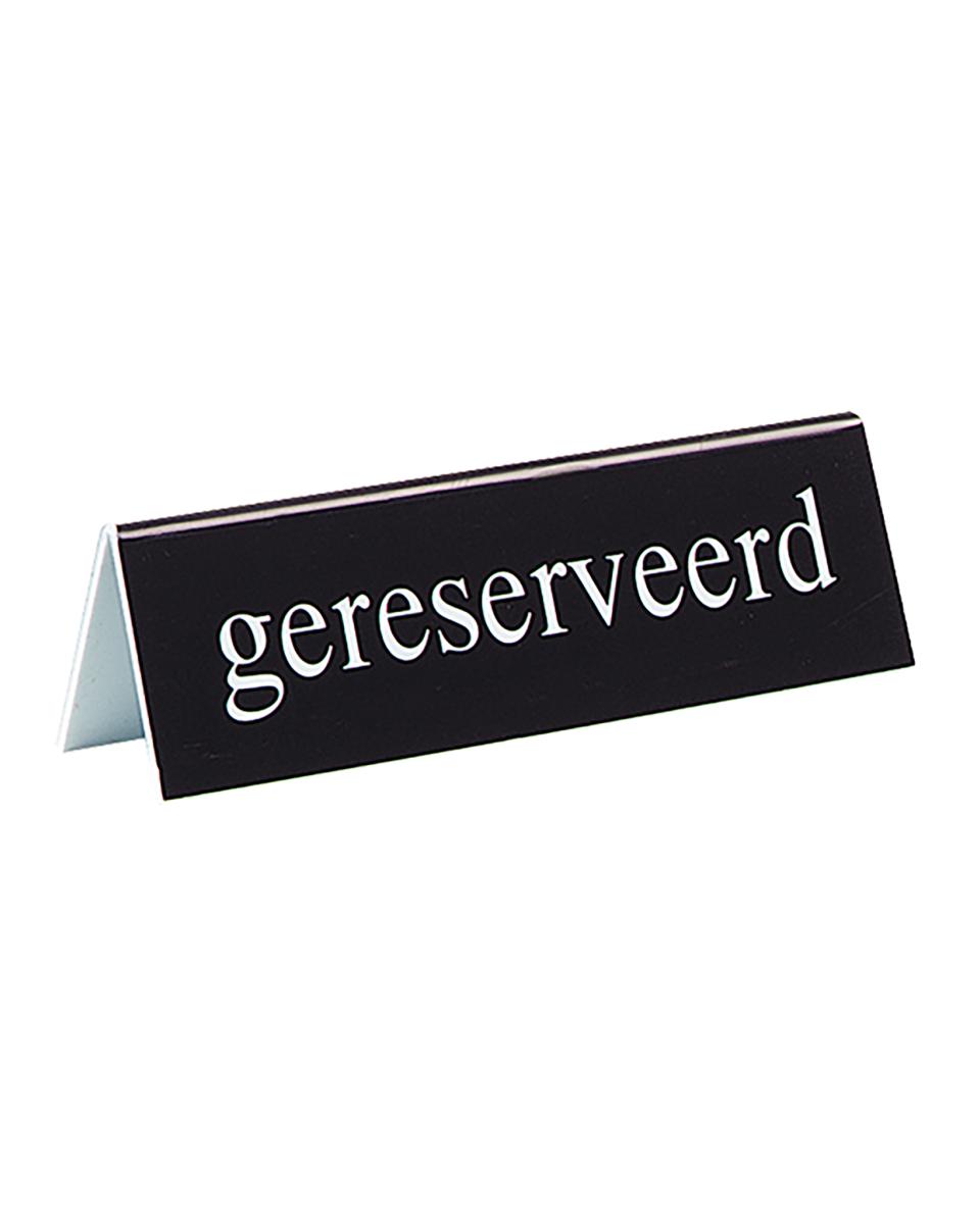 Schild - Reserviert - 13 x 4 cm - Kunststoff - 880020