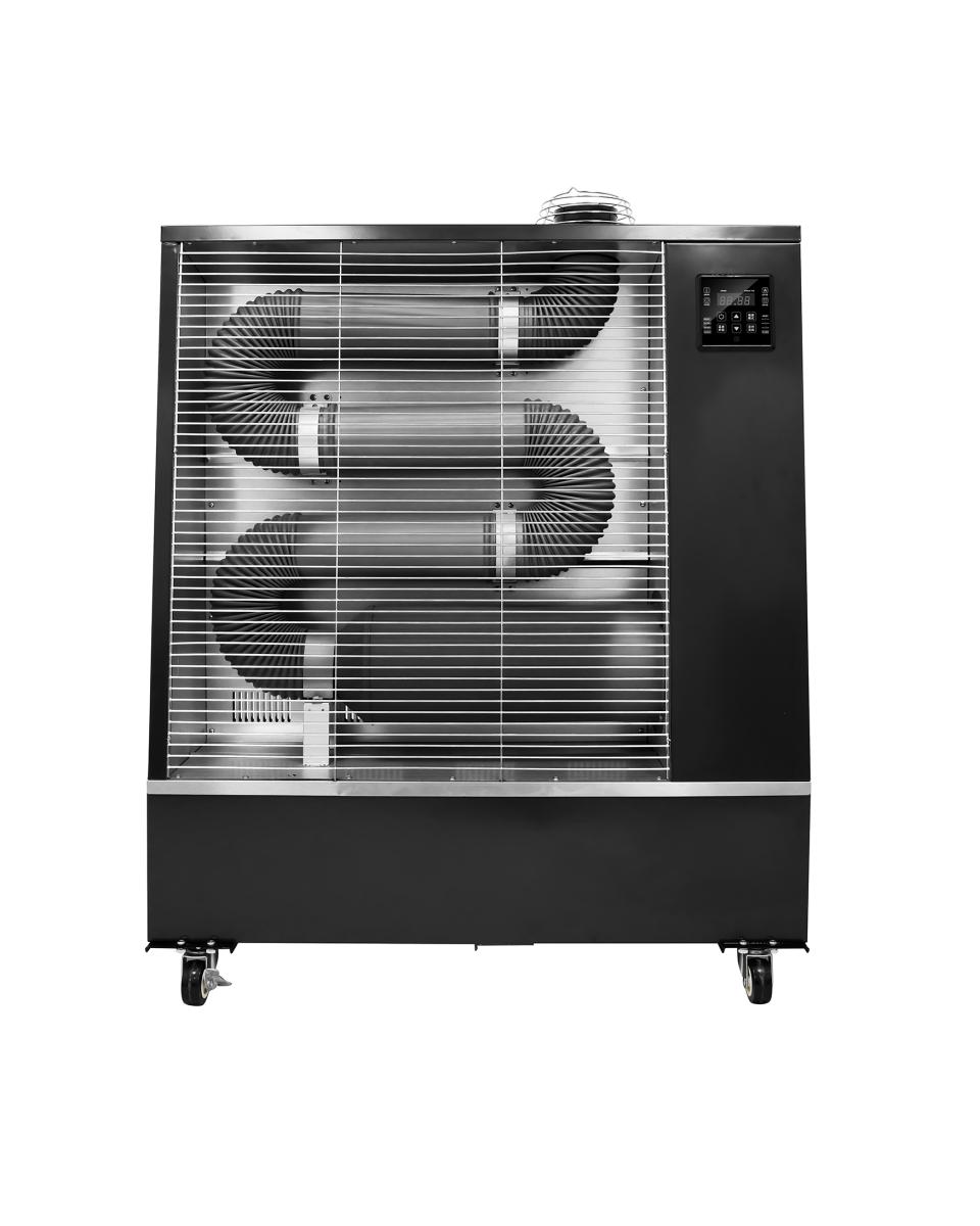Dieselheizung - Infrarotheizung - 16 KW - Schwarz - H 110 x B 95 x T 30,5 CM - G-Line