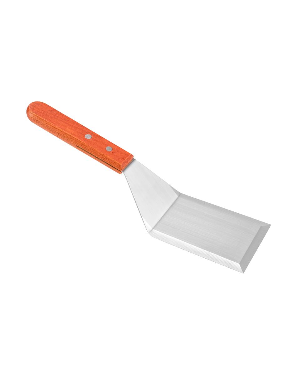 Hamburger Turner - Houten Handvat - RVS - L 28.5 x B 7 CM - G-Line