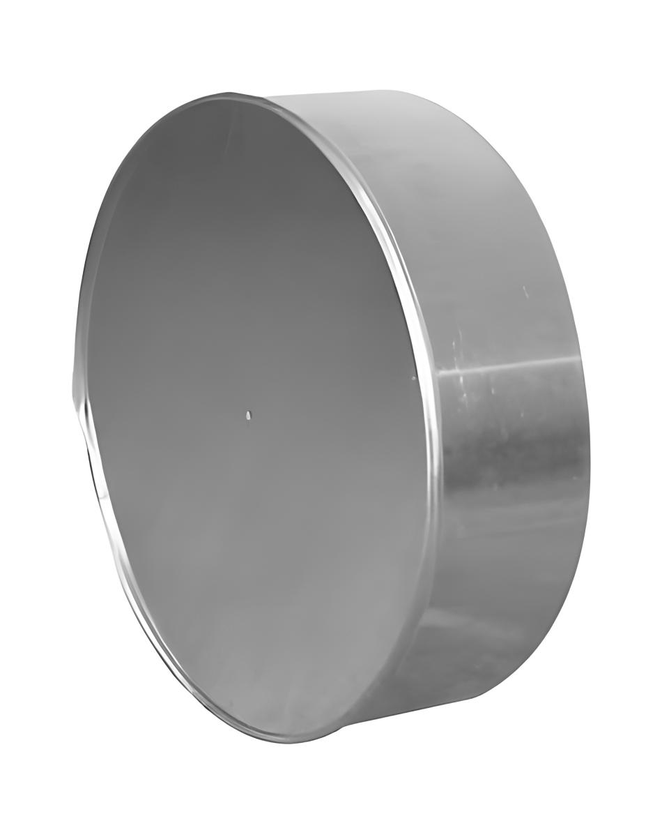 Endkappe Kanalisation - Rund - Aluminium - G-Line